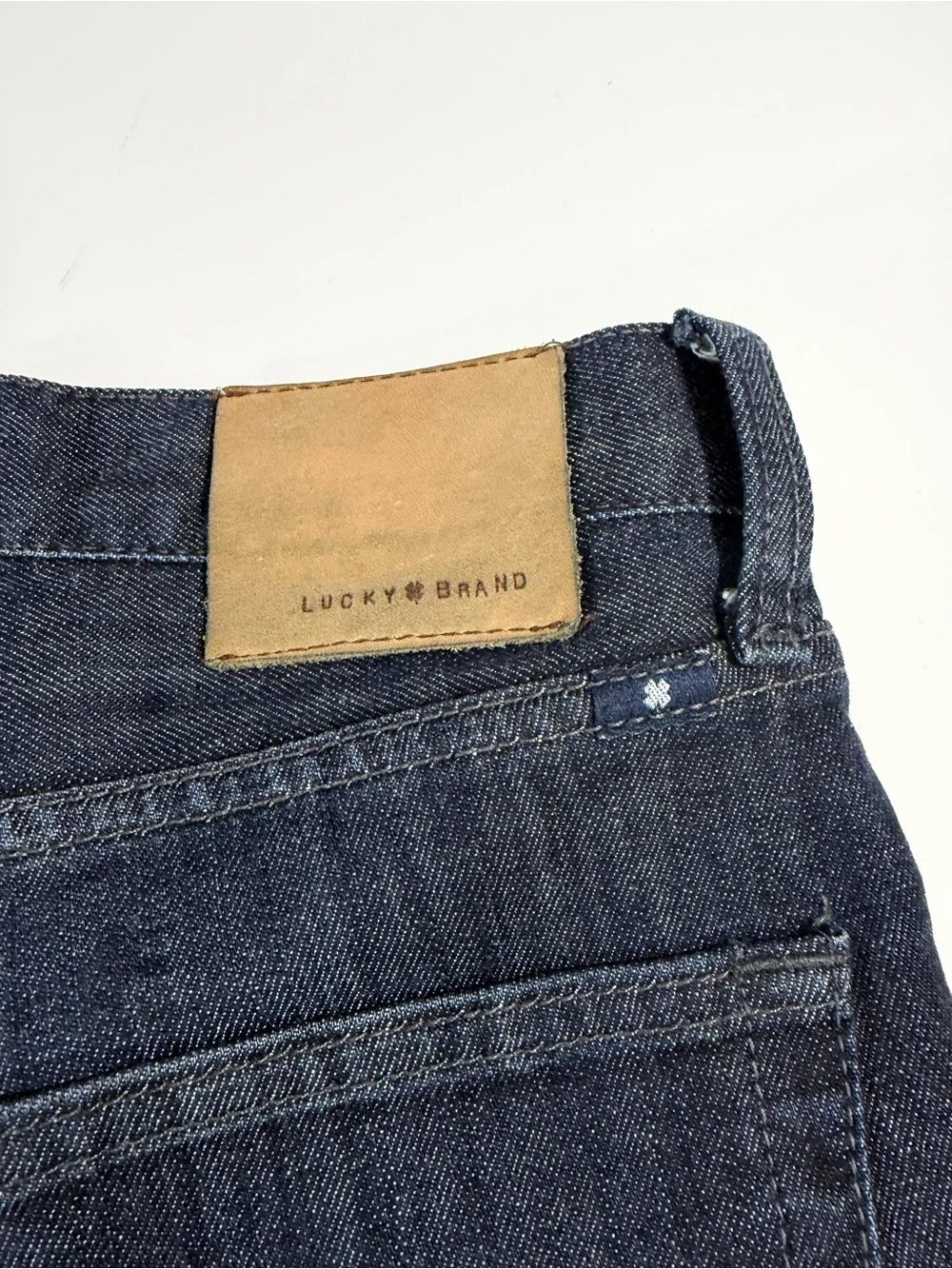 Lucky Brand 222 Original Straight Dark Wash Jeans 32x30